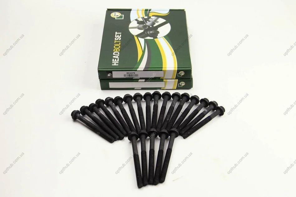 Комплект болтов с головкой системы TORX из черного металла MERCEDES BENZ C250 1996-2001, E250 1995-1998 BGA BK4376 (фото 1)