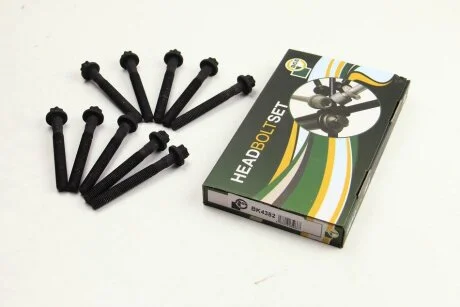 Комплект болтів з головкою системи TORX з чорного металу MB 220CDI OM611 BGA BK4382