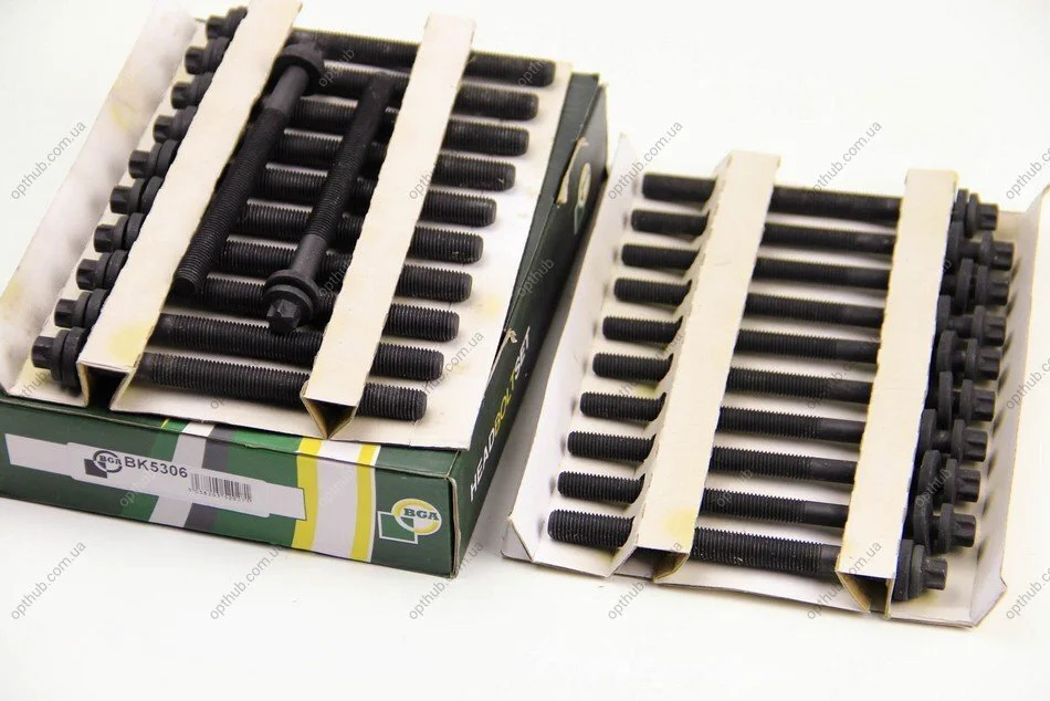 Комплект болтов с головкой системы TORX из черного металла CITROEN RELAY/JUMPER 1994-2002, XM 1994-2000 BGA BK5306 (фото 1)