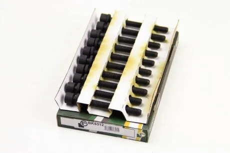 Комплект болтів з головкою системи TORX з чорного металу VOLKSWAGEN CADDY 1998-2001, GOLF 1995-1998, PO -ua BGA BK5312