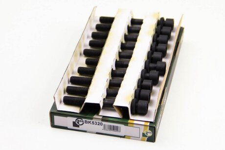 Комплект болтів з головкою системи TORX з чорного металу OPEL / VAUXHALL ANTARA 2007-2011, ASTRA 2005-2 BGA BK5320