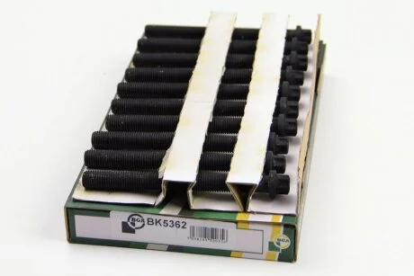 Комплект болтов с головкой системы TORX из черного металла RENAULT F8Q/F9Q, VOLVO D4192T2/D4192T3/D4192T4 BGA BK5362