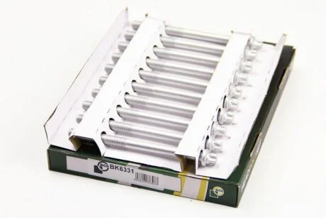 Комплект болтов с головкой системы TORX из черного металла OPEL 1.2/1.3/1.4/1.6/LANOS 1.5 BGA BK6331