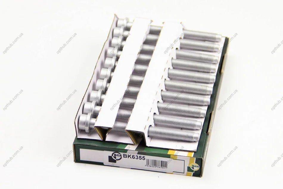Комплект болтов с головкой системы TORX из черного металла PSA XUD7/XUD9/XU10 BGA BK6355 (фото 1)