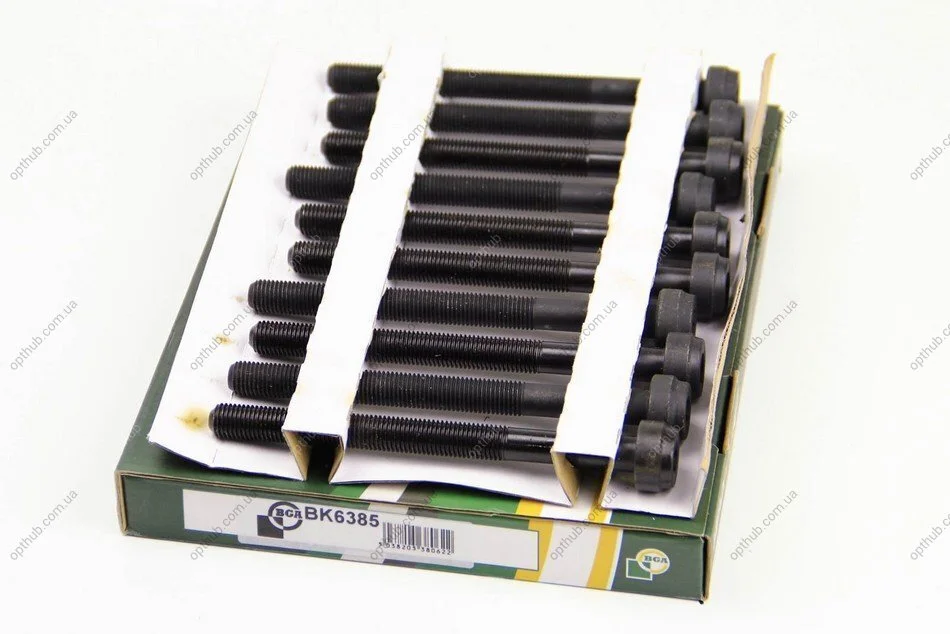 Комплект болтів з головкою системи TORX з чорного металу CITROEN BX 1984-1993, DISPATCH/JUMPY 1996-2000 BGA BK6385 (фото 1)