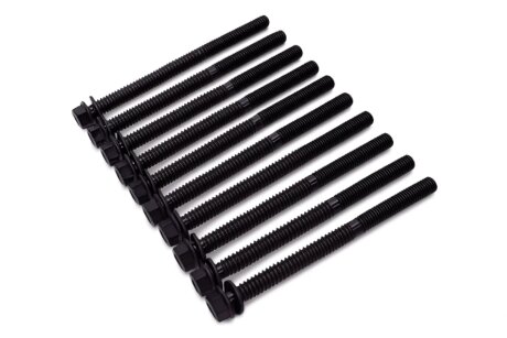 Комплект болтів з шестигранною головкою з чорного металу HONDA CIVIC 1999-2001, HR-V 2000-2006 -ua BGA BK6400