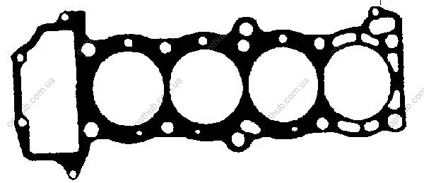 Прокладка головки блока арамідна Г/Б NISSAN 1.6 16V DOHC GA16DS -ua BGA CH0385 (фото 1)