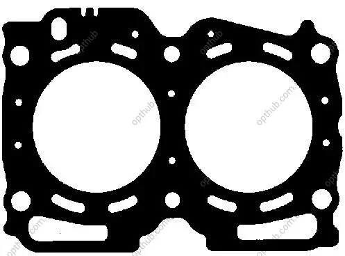 Прокладка головки блоку металева Г/Б SUBARU FORESTER,IMPREZA,LEGASY 2.0 EJ201/EJ202/EJ205/EJ208 BGA CH0558 (фото 1)