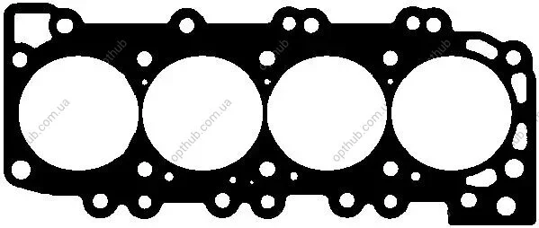 Прокладка головки блока металева Г/Б NISSAN 2.5 TDI 16V 0.95M 3N NAVARA 2002-2008, PATHFINDER 2005- BGA CH0599C (фото 1)