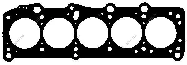 Прокладка головки блока арамідна Г/Б AUDI/VW 2.2 (5CYL) -89 -ua BGA CH4325 (фото 1)