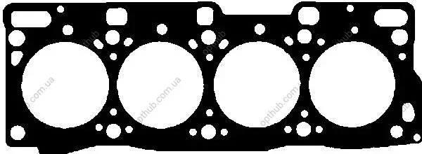 Прокладка головки блоку металева Г/Б KIA/MAZDA/SUZUKI 2.0TD RF/RFN/R2 87- MLS BGA CH5559H (фото 1)
