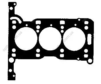 Прокладка головки блоку металева OPEL / VAUXHALL AGILA 2003-2008, CORSA 2000-2003 BGA CH6554 (фото 1)
