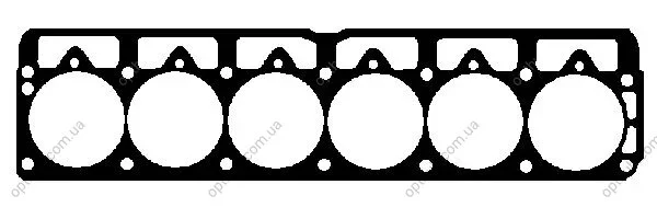 Прокладка головки блоку металева JEEP CHEROKEE 2000-2001, GRAND CHEROKEE 1996-1999, WRANGLER 1997-2007 BGA CH6584 (фото 1)
