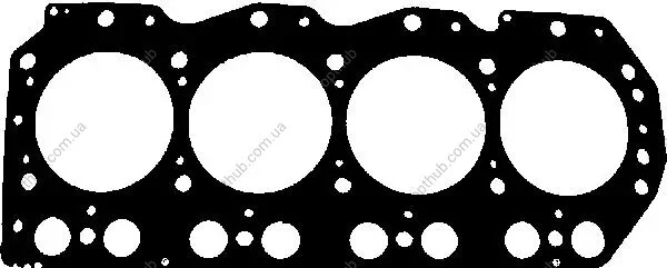 Прокладка головки блоку металева NISSAN TERRANO 2000-2006 BGA CH7362J (фото 1)