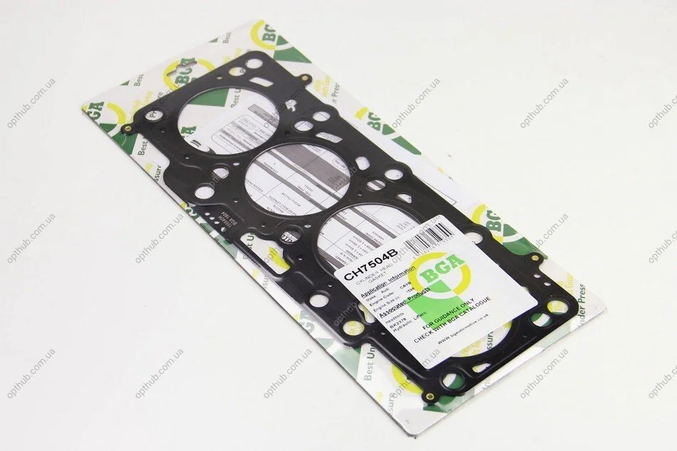 Прокладка головки блоку металева Г/Б VAG 1.6TDI CAYA/CAYB/CATC/CAYD/CLNA 3! 1.71MM 09- BGA CH7504B (фото 1)