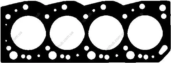 Прокладка головки блоку металева TOYOTA HI-ACE 1998-2001, HI-LUX 1998-2001, LANDCRUISER 1990-1993 BGA CH8358J (фото 1)