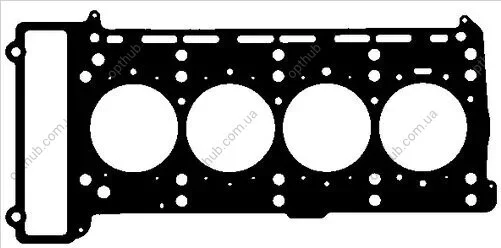 Прокладка головки блоку металева MERCEDES BENZ C160 2005-2007, C180 2004-2008, C200 2004-2008, C230 200 BGA CH9592 (фото 1)