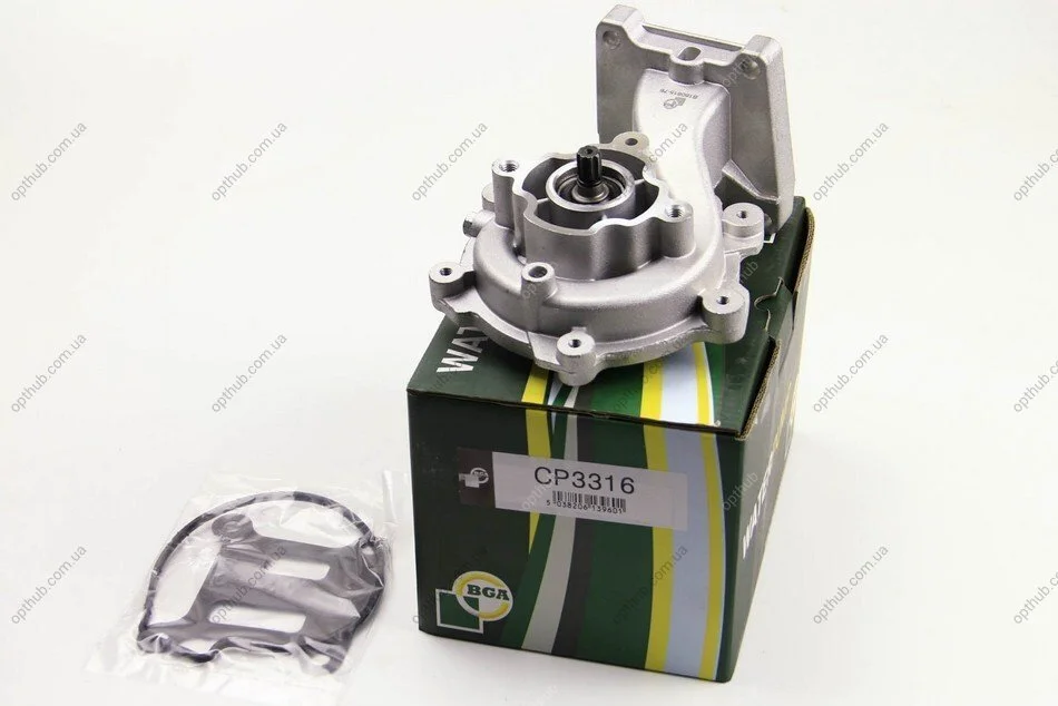 Помпа водяна FORD MONDEO 2005-2007, TRANSIT 2003-2006, TRANSIT TOURNEO 2002-2006, JAGUAR X TYPE 2004-20 BGA CP3316 (фото 1)