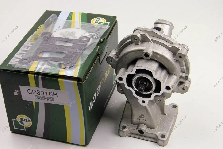 Помпа водяна FORD MONDEO 2005-2007, TRANSIT 2003-2006, TRANSIT TOURNEO 2002-2006 BGA CP3316H (фото 1)