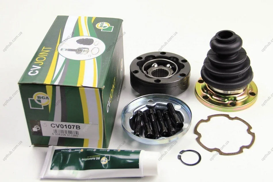 ШРУС со смазкой в комплекте VOLKSWAGEN BORA 2002-2005, CADDY 2010-, CADDY MAXI 2010-, CARAVELLE 2000-2 BGA CV0107B (фото 1)