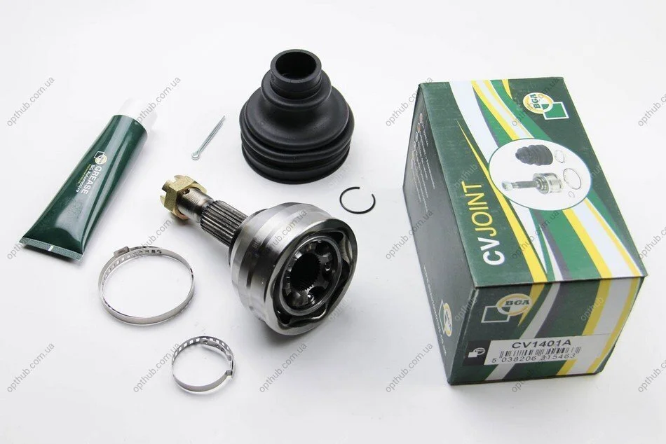 ШРУС со смазкой в комплекте PEUGEOT 407 2009-2011, 607 2005-2009, EXPERT 2012-, RCZ 2010- BGA CV1401A (фото 1)