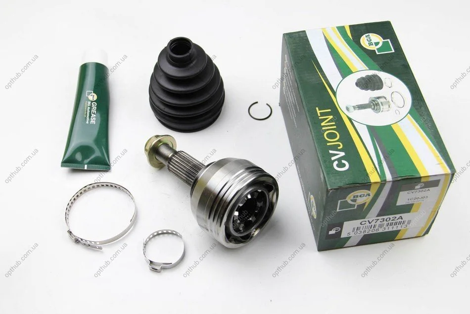 ШРКШ зі змазкою в комплекті RENAULT GRAND SCENIC 2009-2012, MEGANE 2008-2012, SCENIC 2009-2012 BGA CV7302A (фото 1)