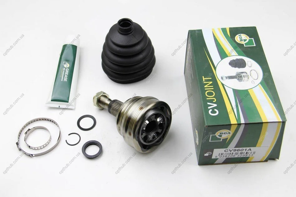 ШРУС со смазкой в комплекте VOLKSWAGEN BEETLE 2004-2011, BORA 2001-2005, CORRADO 1992-1996, GOLF 2001- BGA CV9601A (фото 1)