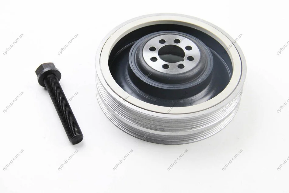 Шків ременя генератора AUDI A4 2004-2006, A6 2002-2005, ALLROAD 2003-2005, SKODA SUPERB 2003-2008, VOL -ua BGA DP0200K (фото 1)