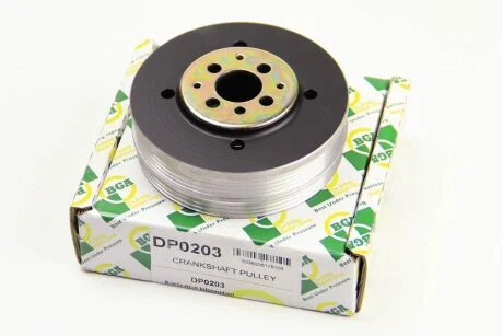 Шків ременя генератора AUDI A4 1996-2001, A6 1998-2000, VOLKSWAGEN PASSAT 1997-2000 -ua BGA DP0203