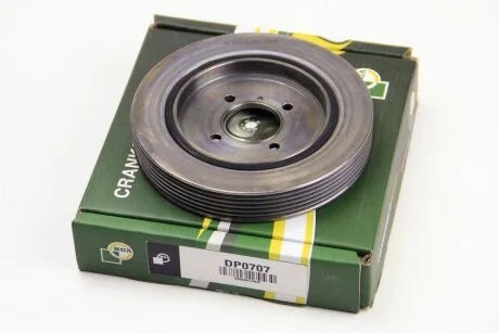 Шків ременя генератора CITROEN BERLINGO 2002-2007, C15 2001-2006, DISPATCH/JUMPY 2004-2007, XSARA 2000- -ua BGA DP0707