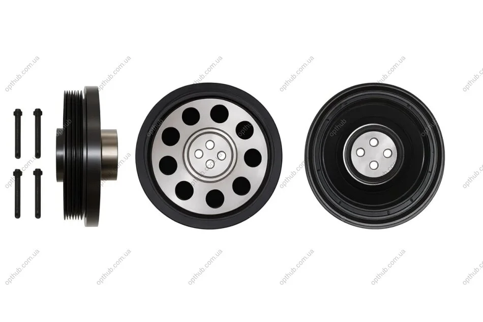Шків ременя генератора BMW 1 SERIES 2009-2012, 3 SERIES 2010-2012, 5 SERIES 2007-2011, X1 2009-2012, X -ua BGA DP0936K (фото 1)