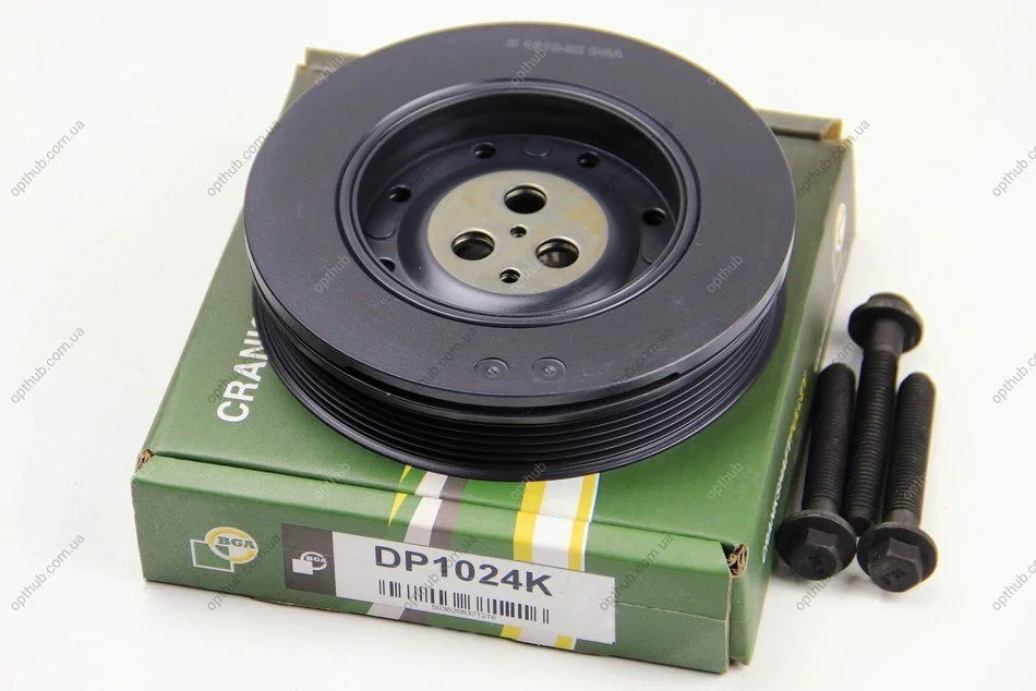 Шкив ремня генератора FORD MONDEO 2005-2007, TRANSIT 2003-2006, TRANSIT TOURNEO 2002-2006 BGA DP1024K (фото 1)