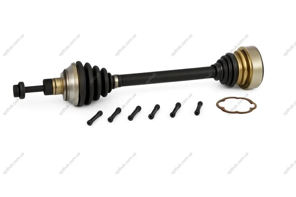 Піввісь VOLKSWAGEN EOS 2006-2009, GOLF 2014-, GOLF PLUS 2009-, JETTA 2006-2010, PASSAT 2005-2009, TOUR BGA DS9634L (фото 1)