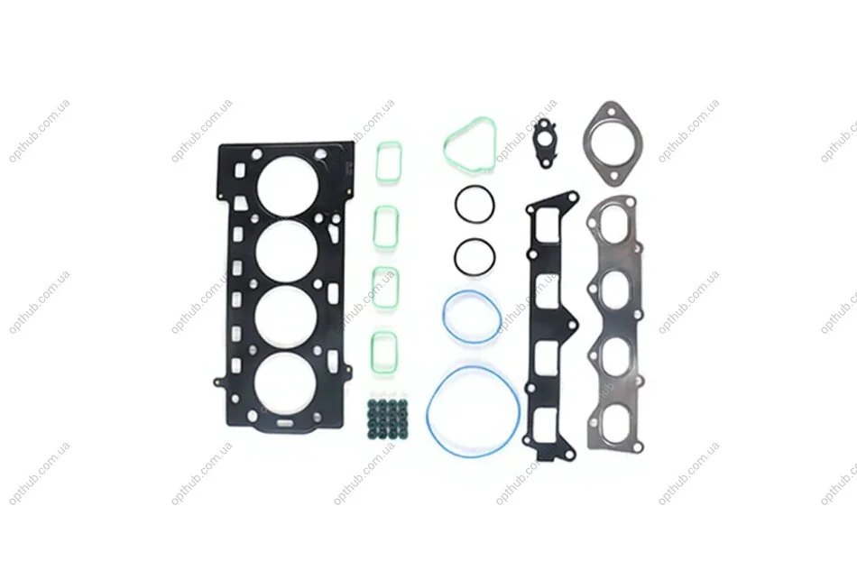 Комплект прокладок з різних матеріалів HEAD SET VOLKSWAGEN GOLF 2006-2009, GOLF PLUS 2006-2009, JETTA 2 -ua BGA HK0793 (фото 1)