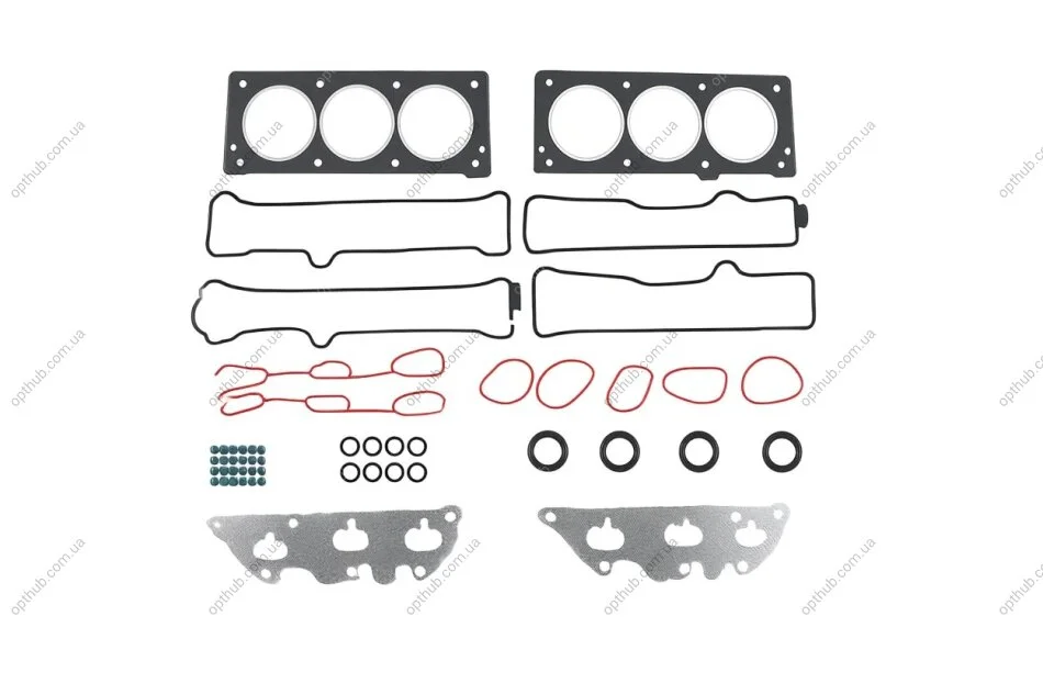 Комплект прокладок з різних матеріалів HEAD OPEL X30XE BGA HK3536 (фото 1)