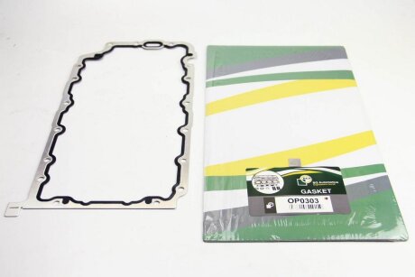 Прокладка піддону картера металева OIL PAN OPEL/SAAB X20DTH/X20DTL/Y22DTR/X22DTH/Y22DTH/D223L -ua BGA OP0303