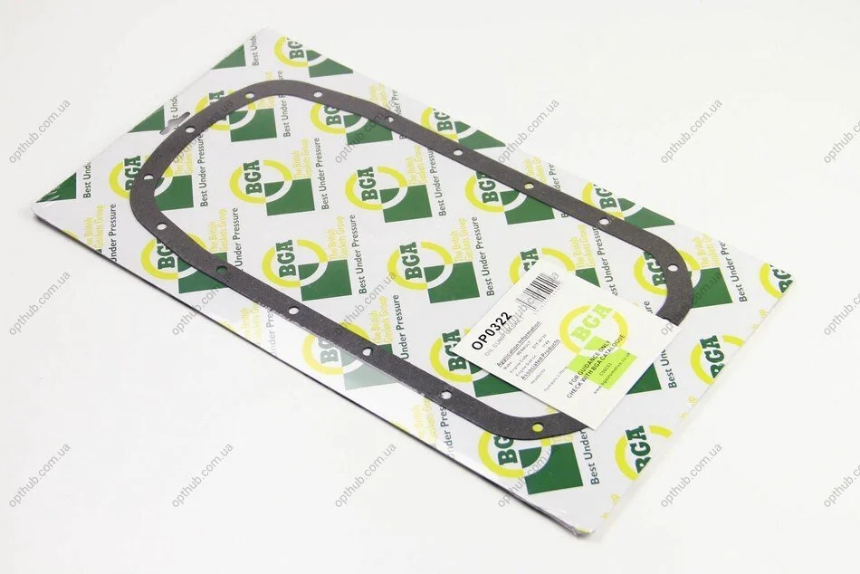 Прокладка піддону картера гумова OIL PAN RENAULT D7F -ua BGA OP0322 (фото 1)