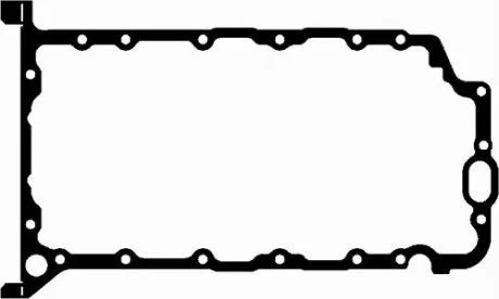 Прокладка поддона картера металлическая OIL PAN OPEL FRONTERA X22DTH/Y22DTH 1999-1999 BGA OP9382