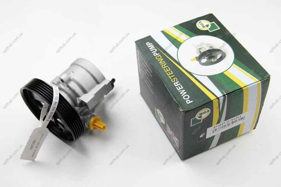 Насос гідропідсилювача керма НАСОС ГУР СО ШКИВОМ 6 PK OPEL / VAUXHALL MOVANO 2006-2010, VIVARO 2011- BGA PSP7300 (фото 1)