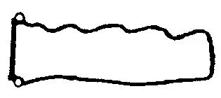 Прокладка клапанної кришки гумова КЛАП.КР. NISSAN 2.3D LD23 94- -ua BGA RC0390