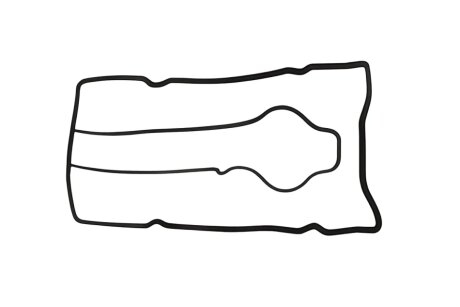 Прокладка клапанної кришки гумова КЛ.КР. FORD 1.6 TI RHBA 04- -ua BGA RC5578