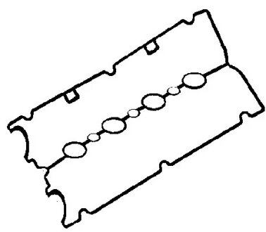 Прокладка клапанної кришки гумова КЛ. КР. OPEL Z16XEP/Z16XE1 -ua BGA RC6597