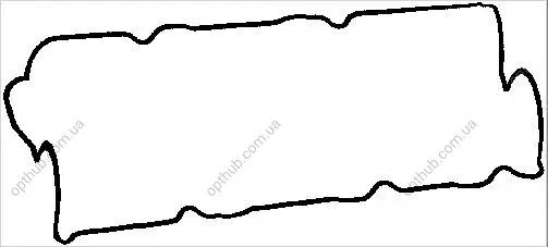 Прокладка клапанної кришки гумова MAZDA 3 2007-2009, 5 2005-2011, 6 2005-2008, MPV 2002-2005 -ua BGA RC7388 (фото 1)