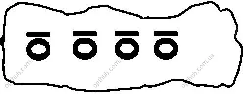 Комплект прокладок гумових КЛАП. КР. (SET) NISSAN PRIMERA 2002-2007 -ua BGA RK3339 (фото 1)