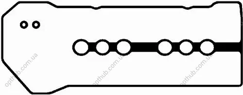 Комплект прокладок из разных материалов КЛАП. КР. (SET) TOYOTA AURIS 2006-2009, AVENSIS 2003-2009, CELIC BGA RK4306 (фото 1)