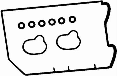 Комплект прокладок з різних матеріалів КЛАП. КР. (SET) SUBARU IMPREZA 2006-2006 -ua BGA RK4380