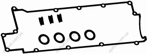 Комплект прокладок з різних матеріалів КЛАП. КР. (SET) HYUNDAI COUPE 2000-2001, ELANTRA 2001-2004, LANT -ua BGA RK4391 (фото 1)
