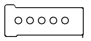 Комплект прокладок з різних матеріалів К-Т КЛАП. КР. MB OM605 -ua BGA RK6332