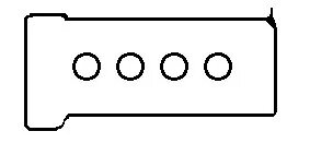 Комплект прокладок з різних матеріалів КЛАП. КР. (SET) MERCEDES BENZ C220 1996-1998 -ua BGA RK6335