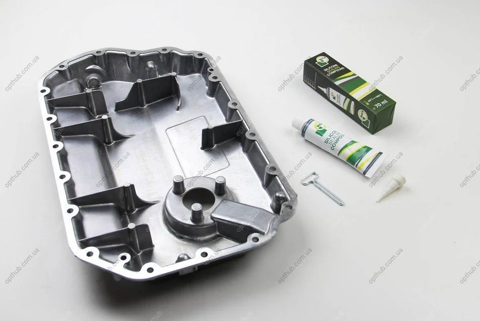 Поддон картера ДВС AUDI A4 1997-2001, A6 2001-2005, A8 1996-2000, ALLROAD 2000-2005 BGA SP0105 (фото 1)